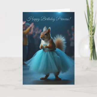 The Princess Squirrel Card
