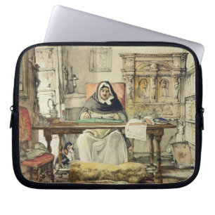 The Prior, from 'Sketches of Spain', engraved by C Laptop Sleeve
