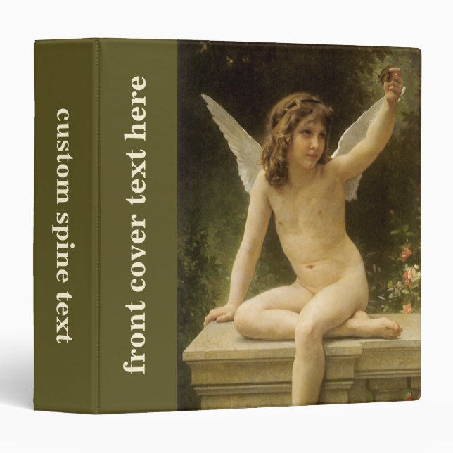 The Prisoner (Le Captif) by Bouguereau Binder (Front/Spine)
