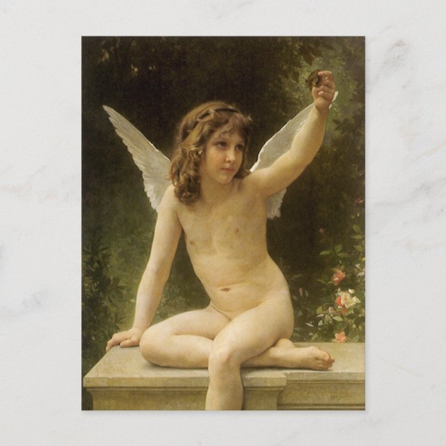 The Prisoner (Le Captif) by Bouguereau Postcard (Front)