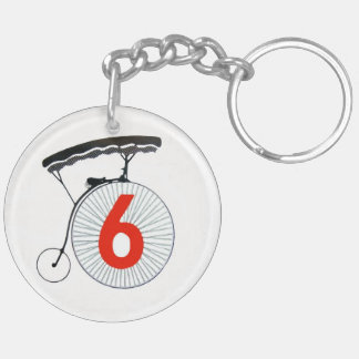The Prisoner Number Six Keychain