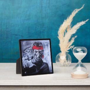 The Prisoner Painting by Alfred Fox Plaque