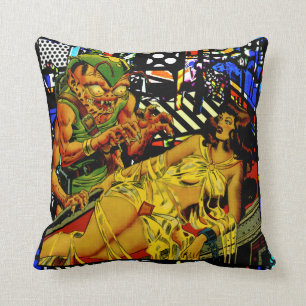 The Probe Throw Pillow