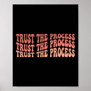 The Process Self Love Inspirational Quote Poster