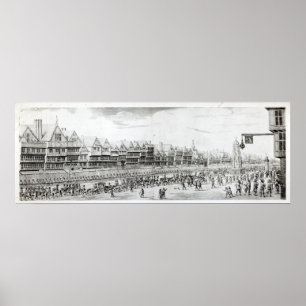 The Procession of Marie de Medici along Poster