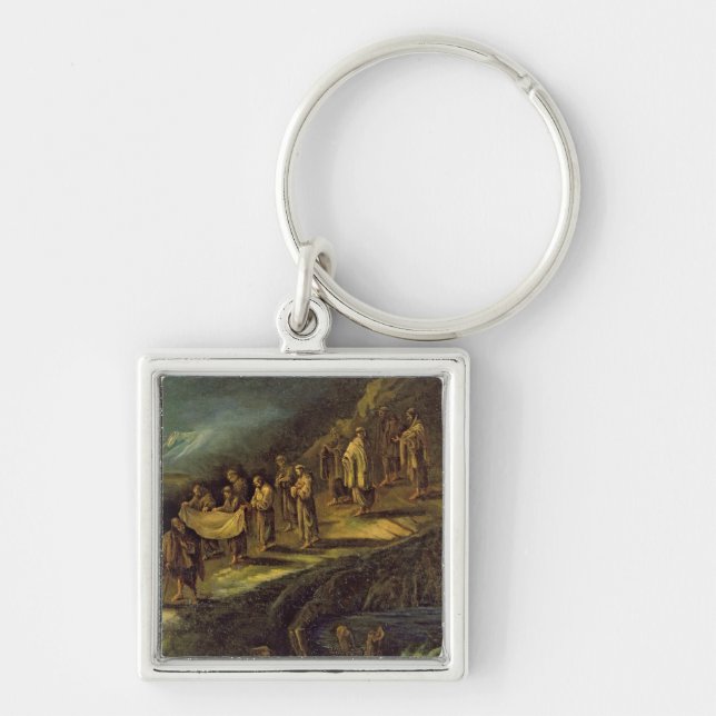 The Procession of the Holy Shroud Keychain (Front)