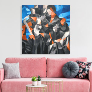 The Procession, Seville Francis Picabia Canvas Print