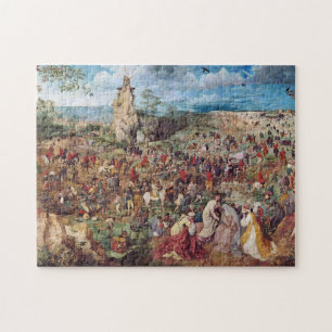 The Procession to Calvary, Pieter Bruegel Jigsaw Puzzle