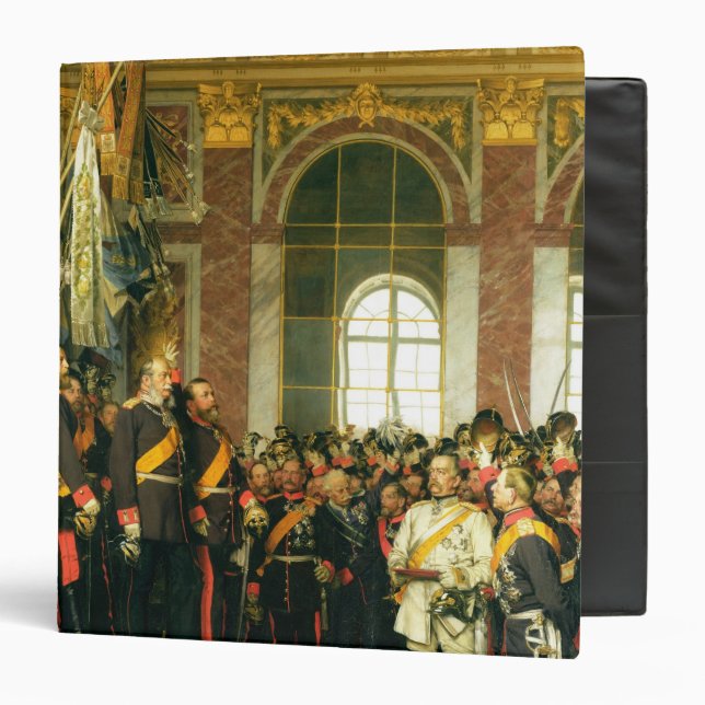 The Proclamation of Wilhelm as Kaiser Binder (Front/Inside)