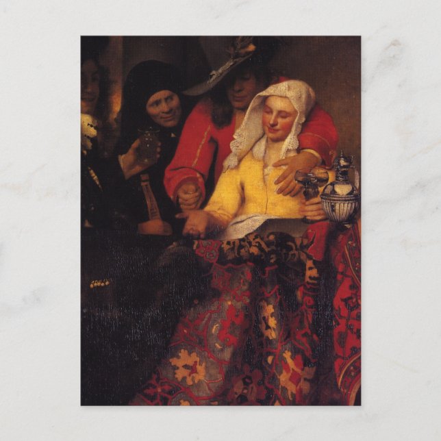 The Procuress Postcard (Front)