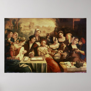 The Prodigal Son Feasting with Harlots Poster