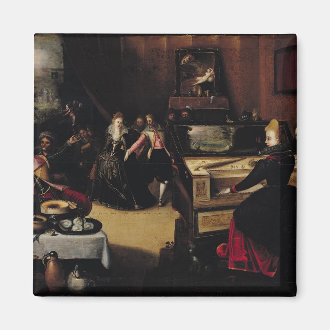 The Prodigal Son with the Courtesans Magnet (Front)
