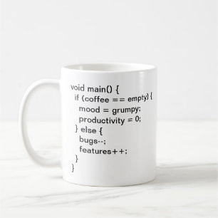The Programmer's Coffee Scale Coffee Mug