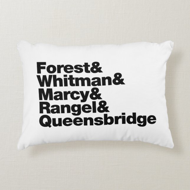 The Projects Accent Pillow (Front)