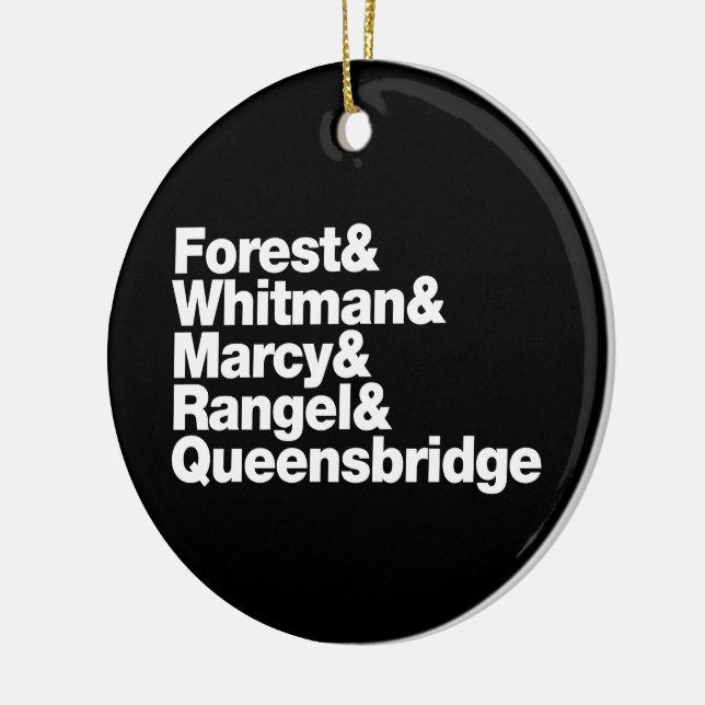 The Projects Ceramic Ornament (Left)