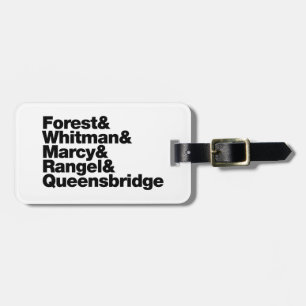 The Projects Luggage Tag