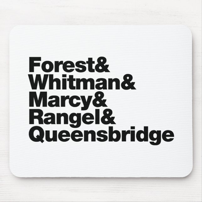 The Projects Mouse Pad (Front)