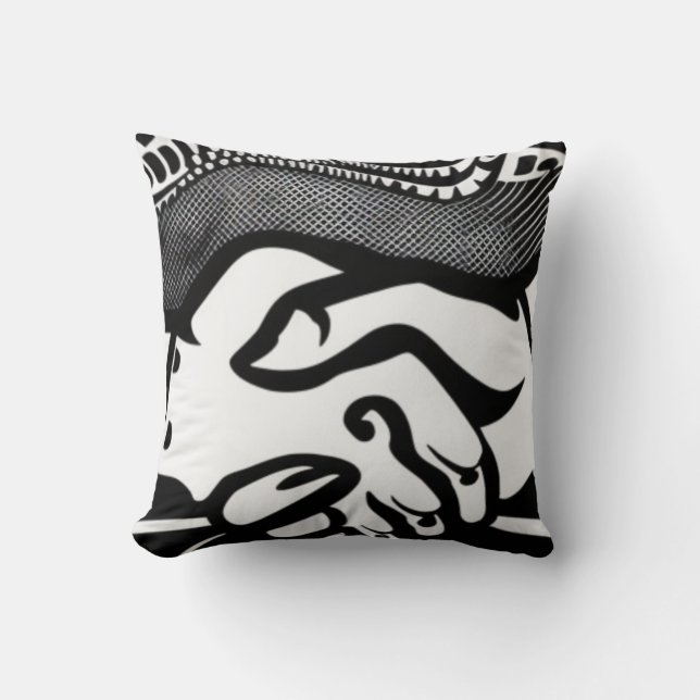 The Promise Throw Pillow (Front)