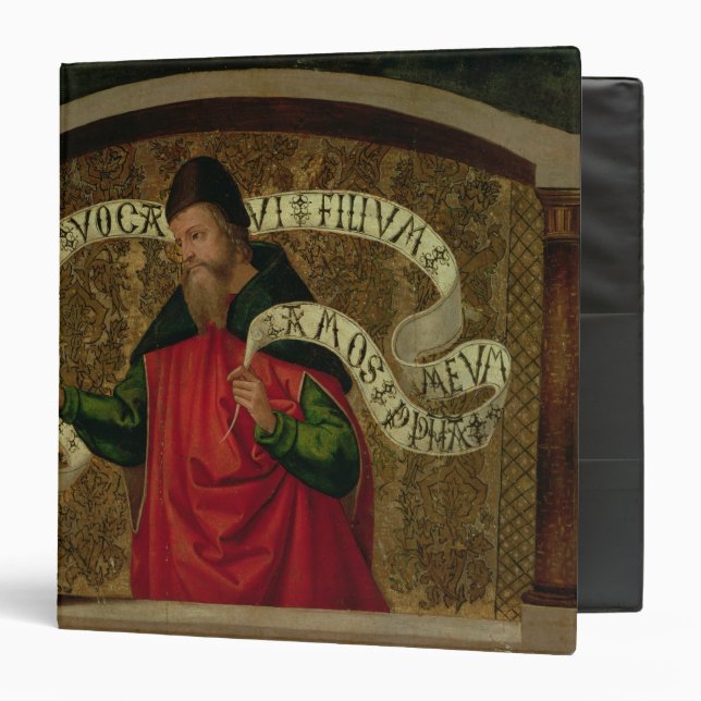 The Prophet Amos, 1535 Binder (Front/Inside)