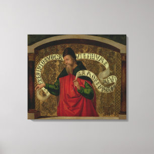 The Prophet Amos, 1535 Canvas Print