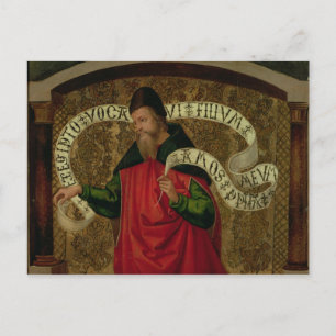 The Prophet Amos, 1535 Postcard