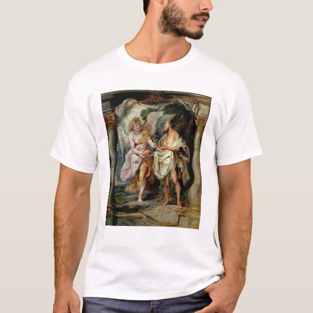 The Prophet Elijah and the Angel T-Shirt (Front)