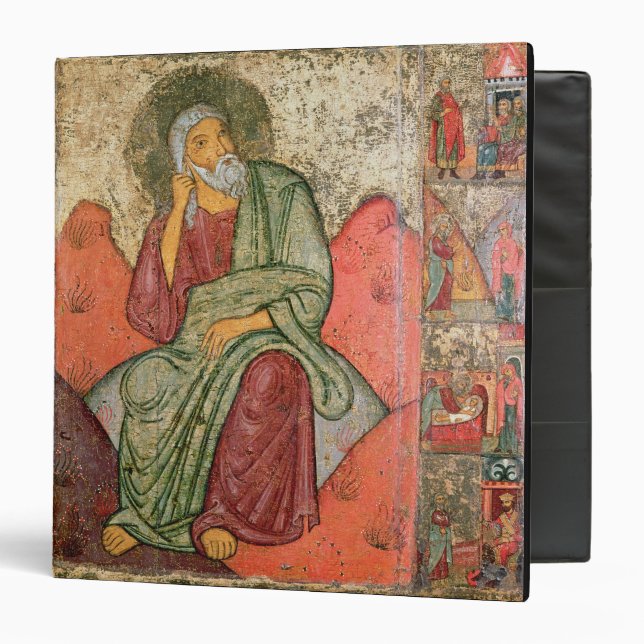 The Prophet Elijah, Pskov School (panel) Binder (Front/Inside)