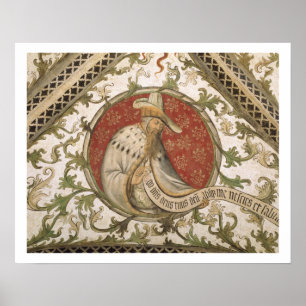 The Prophet Hosea, from the Loggia d'Annunciazione Poster