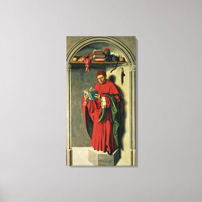 The Prophet Jeremiah, 1443-45 Canvas Print (Front)