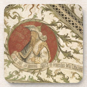 The Prophet Micah, from the Loggia d'Annunciazione Coaster