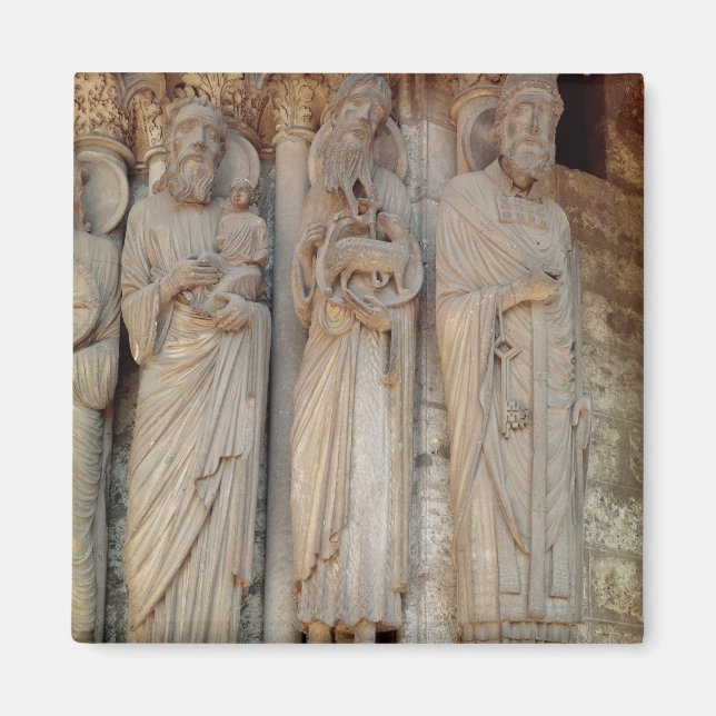 The Prophet Simeon, St. John the Baptist Magnet (Front)