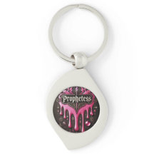 The Prophetess' Metal Keychain: Strength You Can H