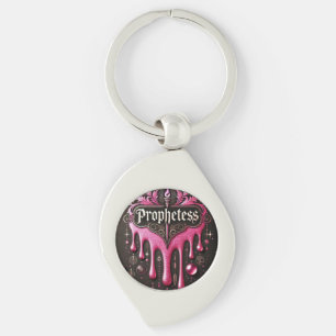 The Prophetess' Metal Keychain: Strength You Can H Keychain