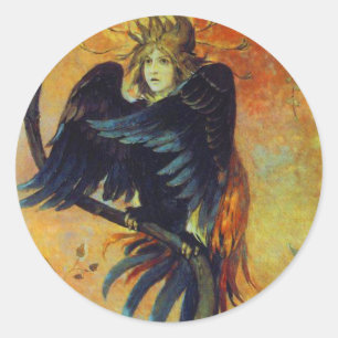 The Prophetic Bird Classic Round Sticker
