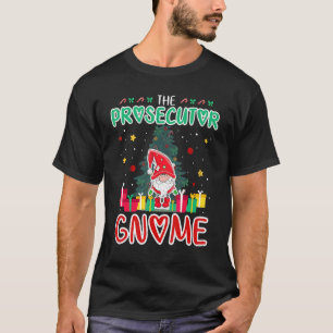 The Prosecutor Gnome Xmas Tree Group Christmas Mat T-Shirt