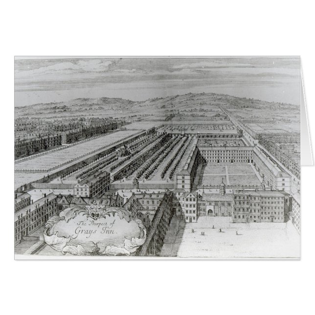 The Prospect of Greys Inn, 1720 (Front Horizontal)