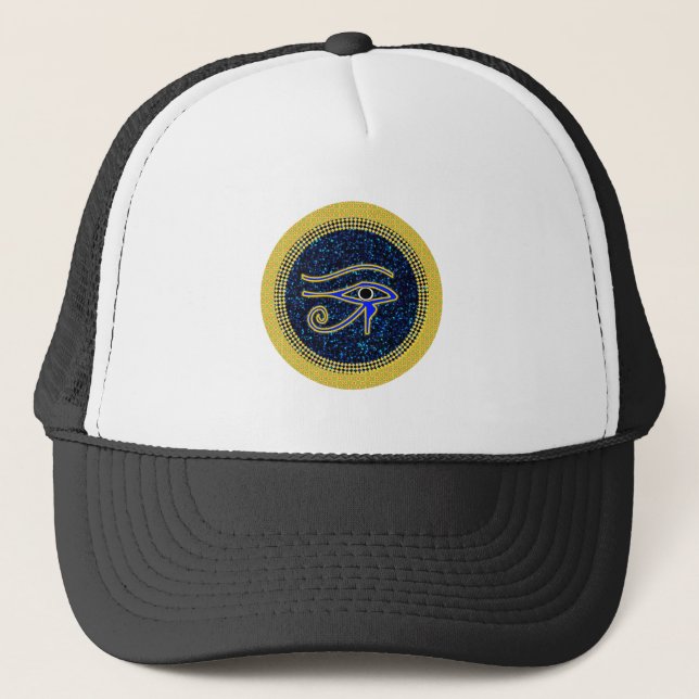The Protective Eye Of Horus Trucker Hat (Front)