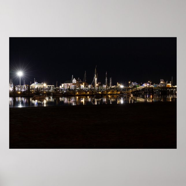 the Provincetown Marina  Poster (Front)