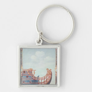 The Prow of 'Le Soleil Royal' Keychain