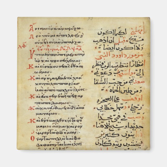 The Psalms of the Prophet David Magnet (Front)