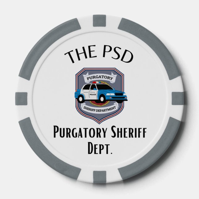 The PSD Poker Chips (Front)