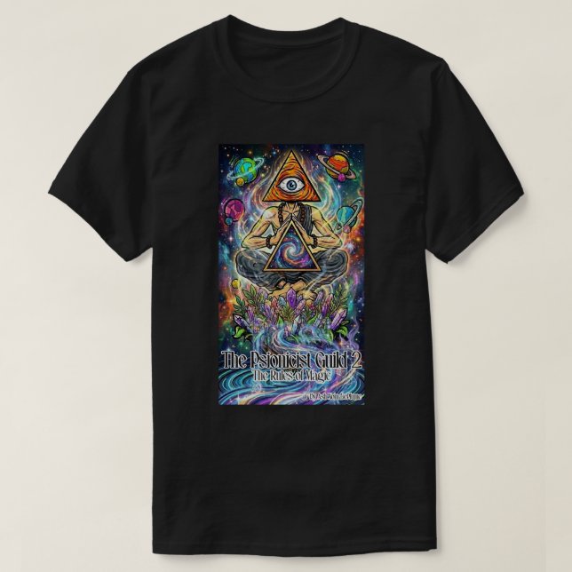The Psionicist Guild 2 Dark T-Shirt (Design Front)