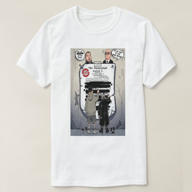 The Psionicist Guild 3 Basic T-Shirt (Design Front)
