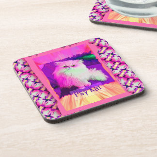 The PSY Kat / The Psychic Cat (by ACCI) Coaster