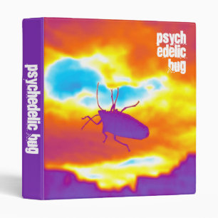 The Psychedelic Bug (1in) Binder