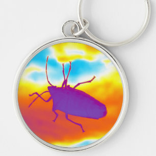 The Psychedelic Bug Keychain