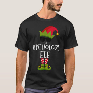 The Psychology Elf Matching Family Group Christmas T-Shirt