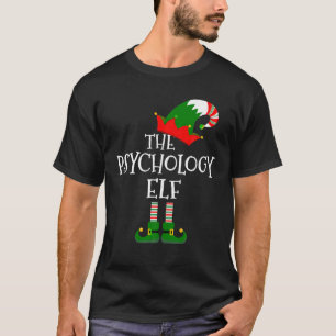 The Psychology Elf Matching Family Group Gift Chri T-Shirt