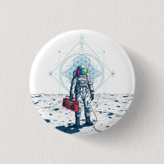 The Psychonaut 1 Inch Round Button