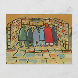 THE PUBLIC TOILET POSTCARD